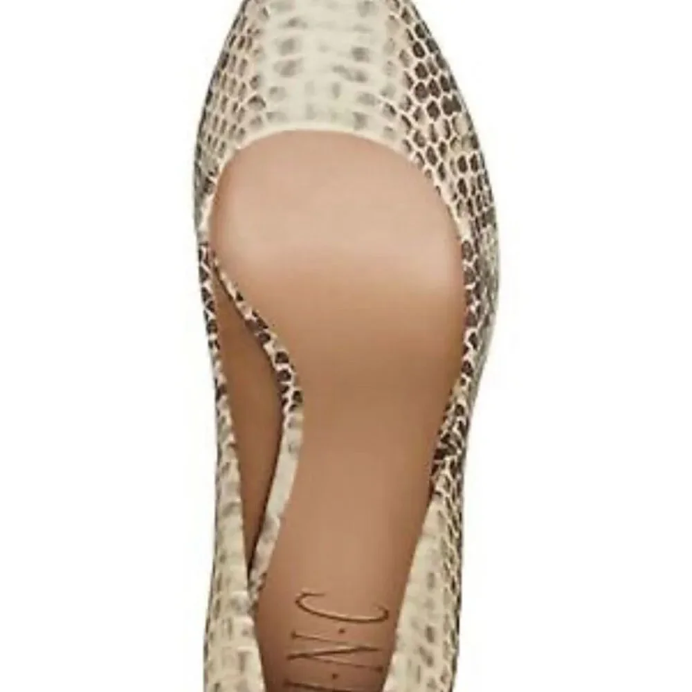 INC Elegant Beige Pointed Toe Stiletto Heels - Picture 7 of 8